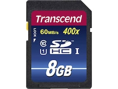 Transcend SDHC Card Class 10 UHS-I 8GB (TS8GSDU1)
