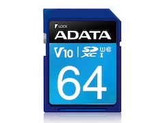 A-Data SDXC Card Premier UHS-I Class 10 64GB (ASDX64GCL10-R)