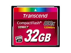 Transcend Compact Flash Ultra-Speed 64GB (TS32GCF800)