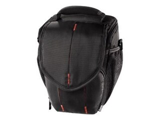 Hama Kameratasche  Canberra , 130 Colt, Schwarz/Rot -