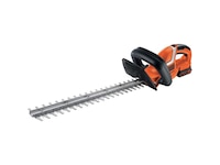 Black & Decker 18 V cordless hedge trimmer, shrub shears, 45 cm blade length, 18 mm cutting thickness, including lithium battery and charger, GTC1845L20