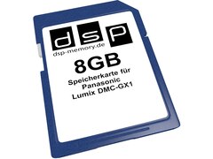 DSP Memory SD Speicherkarte 8GB (DMC-GX1)
