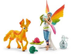 Bayala Regenbogenelfe Dunya mit Fohlen - 41438