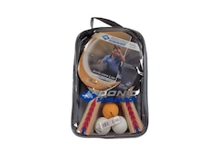 Donic-Schildkröt Tischtennisschläger-Set Applegren 300, 4 Spieler, rot, 27cm