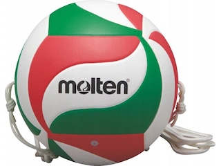 Molten Volleyball Weiß/Grün/Rot/Gelb, Gr.5 V5M9000-M -