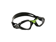 Aqua Sphere Kayenne, Schwarz/Grün, Gläser Klar, Schwimmbrille