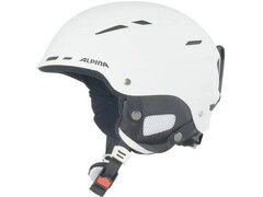 Alpina BIOM Skihelm (Kopfumfang: 58-62 cm, 10 weiß matt)