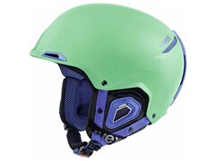 Uvex JAKK+ Hartschalen Skihelm (Kopfumfang: 52-55 cm, 74 green/blue mat)