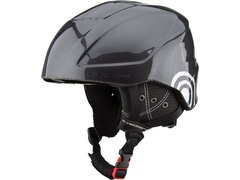 TecnoPro XT2 Junior Kinderskihelm (Kopfumfang: 51-54 cm, 904 schwarz/grau)