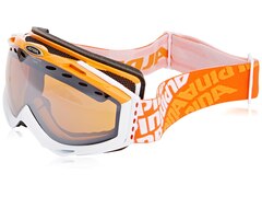 Alpina Cybric HM Skibrille (846 orange/white, Scheibe: orange sphärisch)