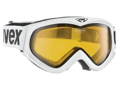 Uvex Skibrille F1 (0129 white, double lens/lasergold lite (S1))