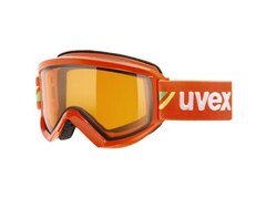 Uvex Fire Race Skibrille (3029 orange, lasergold lite/clear)