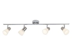Brilliant Deckenstrahler LED E14 12 W Janna G46132/77 Stahl