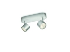 Philips myLiving LED Spotbalken Star 2-flammig, aluminium