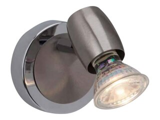 Brilliant LED-Wandleuchte GU10 2.5 W Wesley G54810/77 Eisen, Chrom -