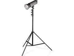 Walimex Lampenstativ Arbeitshöhe= 120 - 355 cm