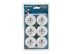 Joola Tischtennis-Ball Rossi* Blister 6er Pack WEISS