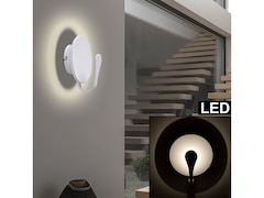 Näve LED-Wandleuchte / Aluminium / weiß matt