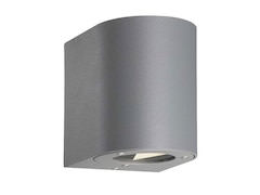 Licht-Trend LED-Wandlampe IP44 / + Lichtfilter / 2x3W / grau!
