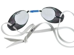 Malmsten Schwedenbrille, verspiegelt, Silber verspiegelt
