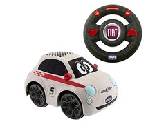 Chicco 7275000000 RC Einsteiger Modellauto Fiat 500 Sport Straßenmodell 27.125 Mhz
