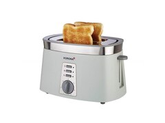 Korona 21206 Toaster, 920 Watt, Stein/Grau