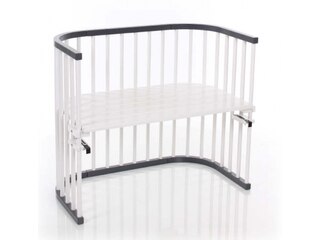 Babybay Beistellbett Maxi schiefergrau / weiß -