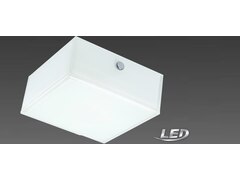Osram Lunive Quadro LED-Wand-/ Deckenleuchte 11 x 11 cm weiß