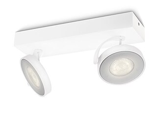 Philips myLiving Clockwork LED-Wand-/Deckenspot weiß -