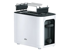 Braun HT 3010 WH PurEase 2-Scheiben-Toaster weiß
