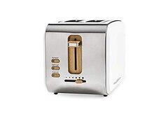 Nedis KABT510EWT Kompakt-Toaster weiß