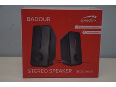 Speedlink SL-810006-BK BADOUR Multimedia-Lautsprecher schwarz