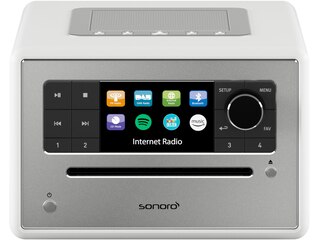 Sonoro Elite CD/Radio-System weiss (SO-9100-101-WH) -