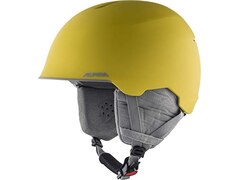 Alpina Maroi Kinder-Skihelm (Größe S, Gelb)