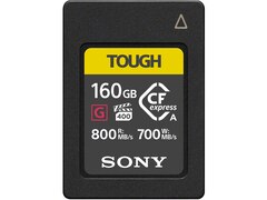 Sony CFexpress Karte Typ A R 800 MB/S / W 700 MB/S 160 GB