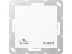 Jung CO2 A 2178 WW  - KNX CO2-Sensor, RT-Regler Luftfeuchtesensor aw CO2 A 2178 WW