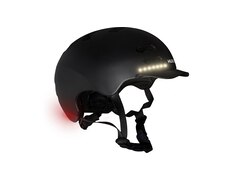 Hudora Skaterhelm LED schwarz, Gr. L