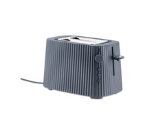 Alessi Plissé 2-Scheiben-Toaster grau