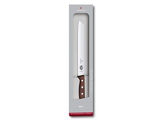 Victorinox Rosewood 5.1630.21G, Holzgriff, 21cm Klinge, Edelstahl, Wellenschliff -