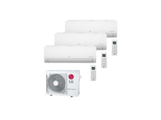 LG Standard Plus Wandgerät Klimaanlage Multi Split Set 3 x PC09SQ.NSJ / MU3R21.UE0 3 x 2,5 kW -