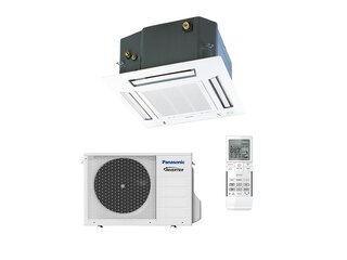 Panasonic 4-Wege Deckenkassette Klimaanlage Single Split Set CS-Z50UB4EAW / CU-Z50UBEA 5 kW -