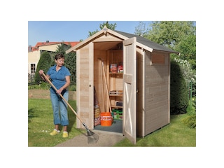 OBI Outdoor Living Holz-Gartenhaus/Gerätehaus Kompakt A BxT: 152 cm x 150 cm -