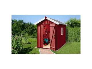 Weka Schwedenhaus Größe 2 Schwedenrot BxT: 162 cm x 246 cm -