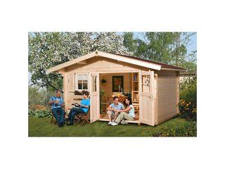Weka Holz-Gartenhaus/Gerätehaus Verona A BxT: 340 cm x 250 cm -