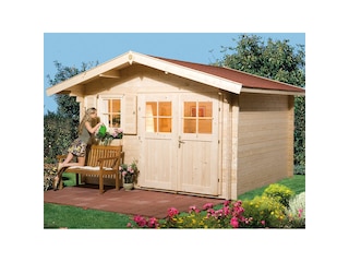 Weka Holz-Gartenhaus/Gerätehaus Verona B BxT: 340 cm x 300 cm -