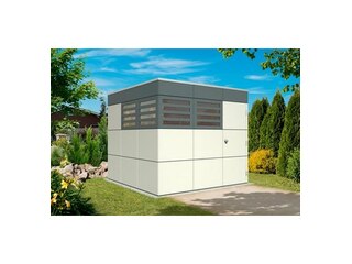 Skanholz Gartenhaus CrossCube Sydney 3, BxT: 253x253 cm -